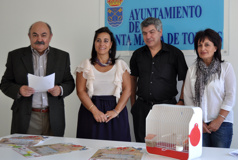 Amador Izquierdo, Mª Cruz Gacho, Luis Portilla y Milagros Zamorano en la presentación (Fotos: Comunicación Ayto.)