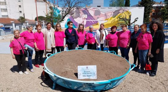 Inauguración de 'El rincón de las Águedas', el singular jardín que el Ayuntamiento ha cedido a la agrupación