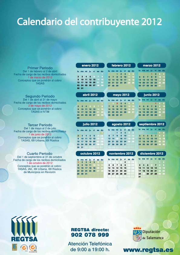 Calendario del contribuyente