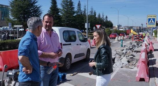 Mejoras en la red de abastecimiento en el entorno de la rotonda El Tormes