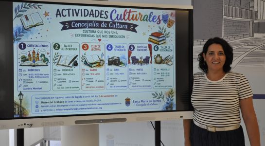 Abiertas las inscripciones para las actividades culturales que se desarrollarán a lo largo del curso