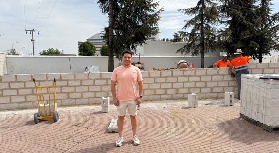 A punto de finalizar las obras de ampliación del cementerio