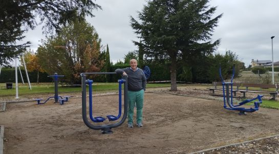 Nuevo parque biosaludable en la zona deportiva de Átyka