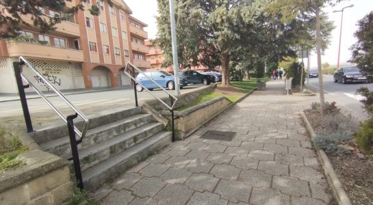 Mejora de la accesibilidad en Signo XXV y la plaza del Conde de Barcelona