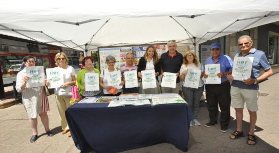 Los vecinos de Santa Marta se vuelcan con las actividades enmarcadas en la Semana del Medioambiente