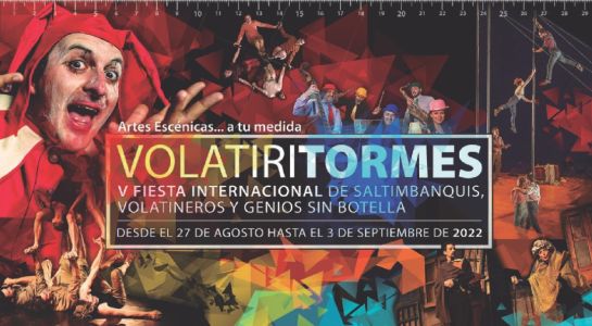 Programa de la quinta edición de Volatiritormes que se celebrará del 27 de agosto al 3 de septiembre