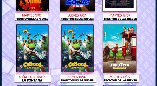 Vuelve el Cine de Verano con 12 títulos en 18 sesiones