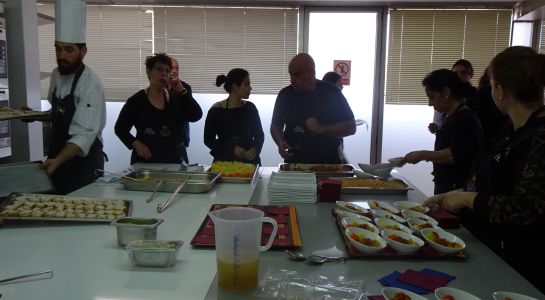 Presentación de la VIII Guía del Cocido en la Escuela de Hostelería de Santa Marta