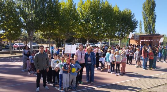 Más de 200 niños del Colegio Carmen Martín Gaite celebran el Día Europeo del Deporte Escolar