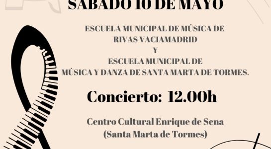 Santa Marta acoge el 10 de mayo un encuentro de  escuelas municipales de música y danza
