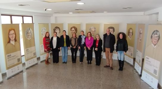 Comienza la programación del 8M con la exposición de mujeres doctoras honoris causa
