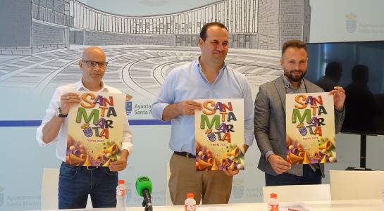 Presentación de las fiestas de Santa Marta 2023