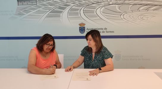 Renovación del convenio del servicio de costura y plancha para mayores de 65 años