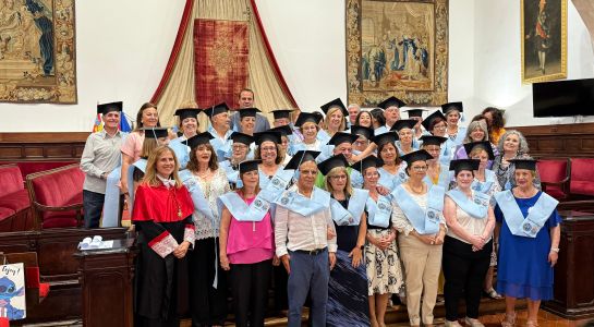 Graduación por todo lo alto en el paraninfo de la Universidad