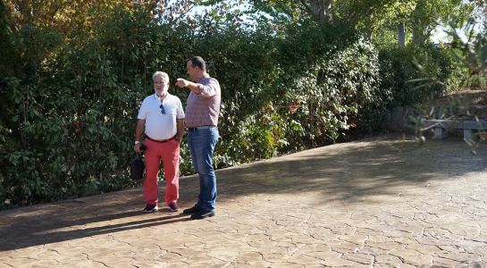 Finalizan las obras de reforma del parque de Los Olivos en Valdelgua