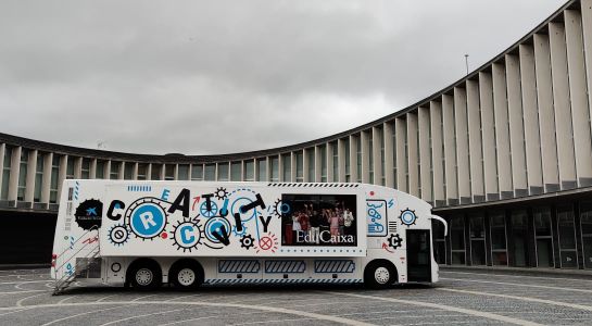 La plaza de España acoge los talleres itinerantes Creactivity