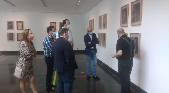 La Sala Tragaluz se transforma en "El Bosque de Euclídes" gracias a la obra de José Fuentes