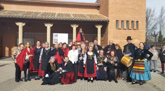 Las Águedas de Santa Marta celebran su día grande