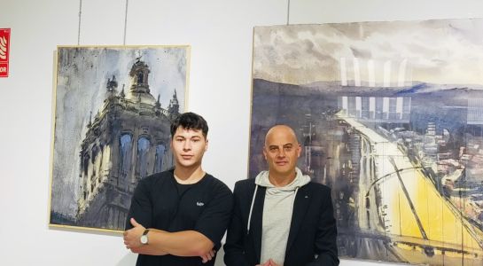 Javier Nieto expone sus acuarelas inspiradas en las luces y sombras en la nueva muestra de la Sala Protagonistas