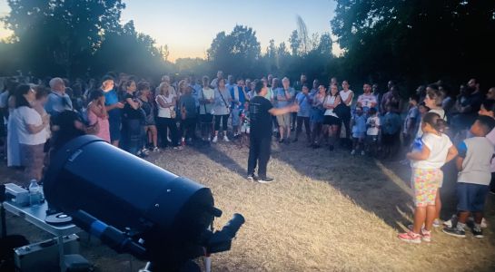 La Isla del Soto acoge una sesión informativa acerca del eclipse solar