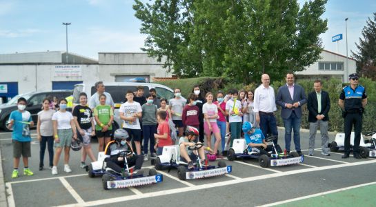 Cursos prácticos con karts en el Parque Infantil de Tráfico