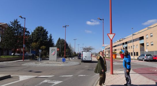 Sustitución de 44 luminarias en la avenida de Madrid