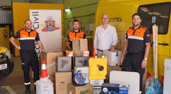 La Junta dota de nuevo material a los voluntarios de Protección Civil