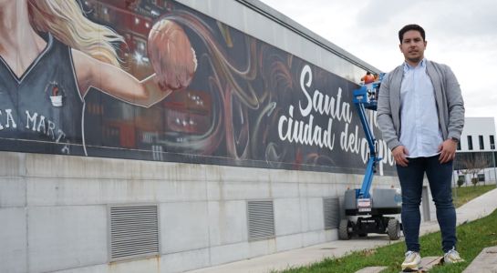 Nueva mejora de las instalaciones deportivas con los trabajos de mantenimiento del Pabellón María  Santos