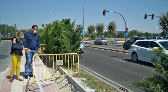 Un nuevo tramo de pantalla acústica solucionará los problemas de ruido en la Avenida de la Serna