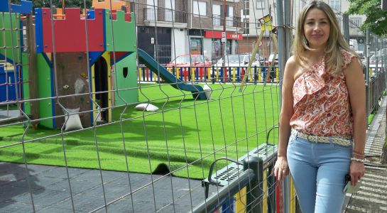 Remodelación del parque infantil de la plaza del Ángel