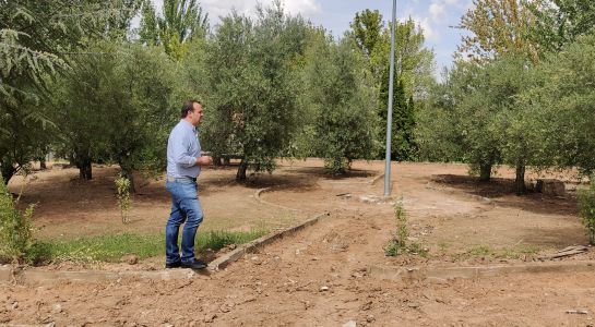 Renovación del parque de Los Olivos en Valdelagua