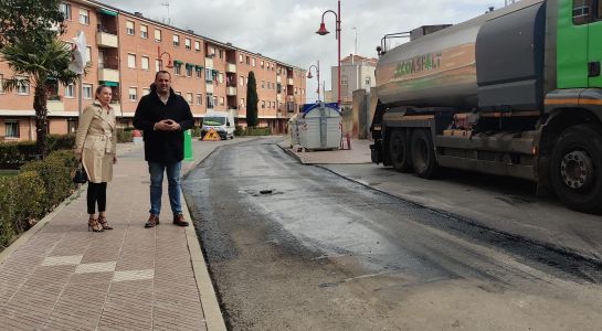 Rehabilitación del pavimento de 15 vías urbanas