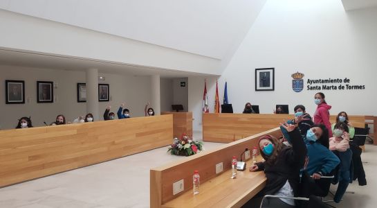 Pleno trimestral de los niños de Ciudad Amiga de la Infancia