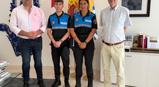 La Policía Local de Santa Marta incorpora dos nuevos agentes