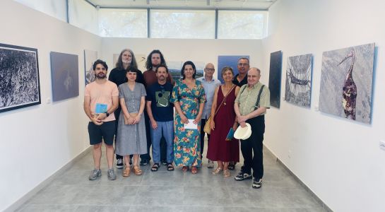 La Sala Delibes acoge la última exposición del proyecto 'Arte y biodiversidad en la Isla del Soto'