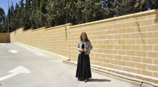 El Ayuntamiento finaliza el acondicionamiento del Punto Limpio y la delimitación del recinto con un muro de obra