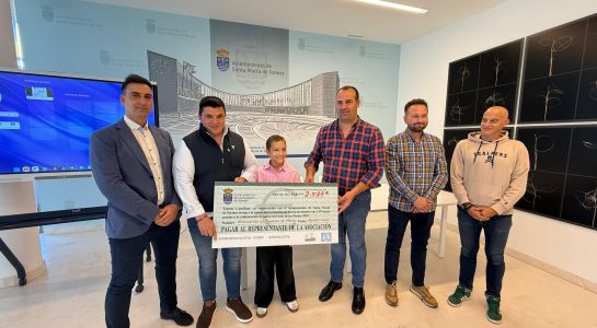 El Ayuntamiento y Talento Castellano entregan a "La sonrisa de María" la recaudación de El Toro