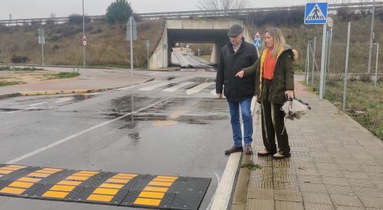 La instalación de reductores de velocidad aumentará la seguridad vial en la zona del túnel de Aldebarán