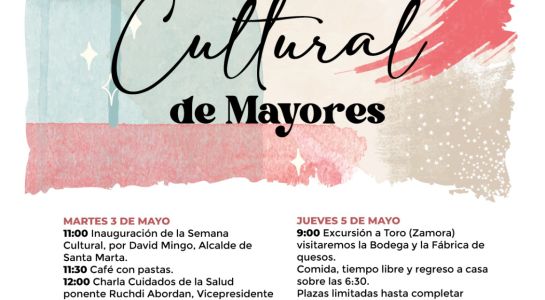 Santa Marta inaugura la Semana Cultural de Mayores